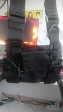 Ms moda aparejo de pecho táctico bolsa Diablo función funcional bolsa de pecho Streetwear Hip Hop bolsas ajustable chaleco Paquete de Kanye West