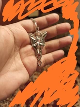 Arwen-anillo de la película clásica, Arwen Evenstar, colgante de película, joyería de cristal, estrella de Crepúsculo, pendiente de Torque, Erkek kolye