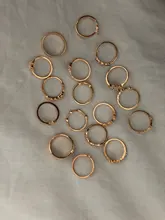 Tocona, 17 unids/set de lujo de cristal claro piedra conjuntos de anillos de boda para hombres y mujeres de la gota de agua flores el sol Geoemtric de joyería 8920