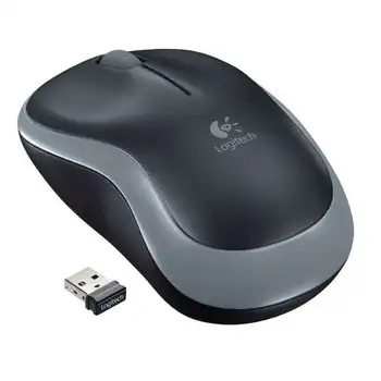 

Wireless Mouse logitech m185 gray nano usb receiver 910-002238