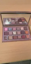 Paleta de sombra de ojos profesional, 18 colores, largo cosmético, resistente al agua, Color tierra, semillas de Granada, maquillaje