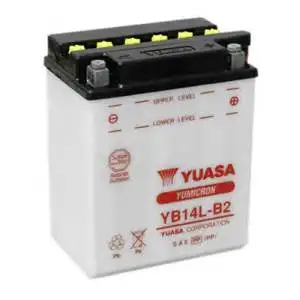 BATTERY YUASA YB14L-B2 
BATTERY YUASA YB14L-B2