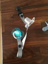 Clip para chupete de bebé, cadena de chupete para chupete, soporte para pezones para niños, cuerda anticaída, 1 ud.
