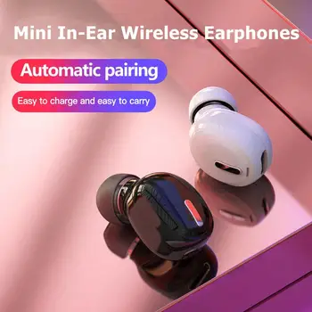 Mini In-Ear Wireless Earphone Bluetooth 5.0 6D Bass HiFI Stereo Mic Charging Sports Noise Cancelling Earbuds Headset Ios Android
Mini In-Ear Wireless Earphone Bluetooth 5.0 6D Bass HiFI Stereo Mic Charging Sports Noise Cancelling Earbuds Headset Ios Android