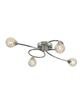 Ceiling lamp. PLAFON. LIGHT CEILING SPOTLIGHT. METAL AND CRYSTAL. CHROME COLOR AND CLEAR GLASS. LIGHT G9 Ref. MX00020-4E CH
Ceiling lamp. PLAFON. LIGHT CEILING SPOTLIGHT. METAL AND CRYSTAL. CHROME COLOR AND CLEAR GLASS. LIGHT G9 Ref. MX00020-4E CH