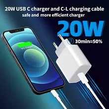 USB C Charger 20W USB C Power Supply Quick Charger for Phone 13 13 Pro Max 12 12 Mini Pro 12 Pro Max 11 X 8 Galaxy PD 3.0
USB C Charger 20W USB C Power Supply Quick Charger for Phone 13 13 Pro Max 12 12 Mini Pro 12 Pro Max 11 X 8 Galaxy PD 3.0