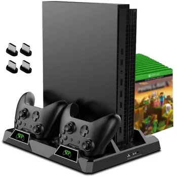Charging station for Xbox One with cooling (Xbox One multi-function cooling stand Black)
Charging station for Xbox One with cooling (Xbox One multi-function cooling stand Black)