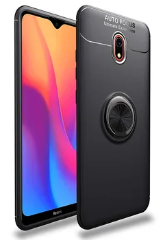 Stand case Silicone with Ring for Xiaomi redmi 8A Black 
Stand case Silicone with Ring for Xiaomi redmi 8A Black