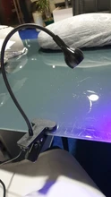 Table Lamps Curing-Light Led-Clip Nail-Art Cash Rechargeable Flexible Usb Led for DIY