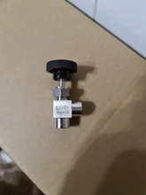 1/2-Needle-Valve Stainless-Steel Adjustable Female BSP Thread 90-Degree 304-On/Off