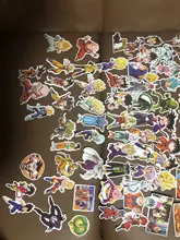 Juguete de Dragon Ball impermeable para niños, pegatina mixta para patinete, bicicleta, portátil, bolsa de viaje, divertido, 50/100 Uds.