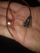 Luz indicadora de advertencia LED de Metal, resistente al agua IP67, lámpara de señal, cable piloto de 3V, 5V, 12V, 24V, 110V, 220V, 6/8/10/12/16/19/22mm, 1 Uds.