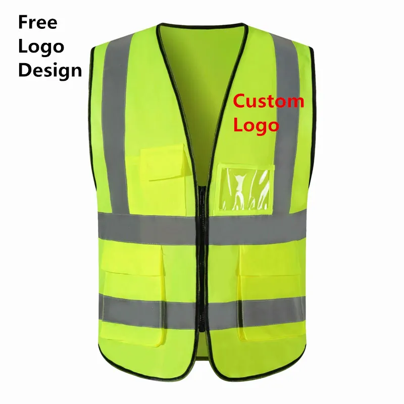 1PCS Free Custom Design Nets Vests Print Logo Men Woman High Visibility Safety Vest Traffic Sanitation Workwear Uniform
1PCS Free Custom Design Nets Vests Print Logo Men Woman High Visibility Safety Vest Traffic Sanitation Workwear Uniform