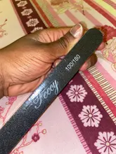 Archivo de clavo de doble lado de la lima de uñas Buffer 100/180 Trimmer de búfer en el arte de uñas Ongle de uñas arte herramienta