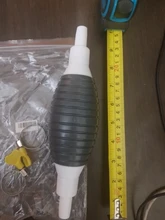 Universal para gasolina Diesel aceite líquido de agua con válvula de Clips coche portátil Manual de la bomba de combustible transferencia de mano