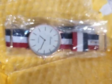 De moda reloj de cuarzo Casual Multicolor tela de Nylon correa de reloj de pulsera diseñador Simple hombres y mujeres reloj