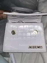 Jacquemus-Mini bolsas cuadradas pequeñas para mujer, diseñador de mano, marca de lujo, bolso de hombro de cuero de PU, trabajo, oficina, 2020