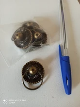 NAIERDI-tiradores de armario de cocina de bronce Retro, 2 uds., tiradores de puertas de armario, manija de muebles, joyero, cajón