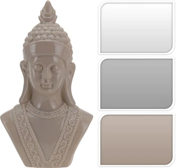 Figure Buddha head fashion 33cm. Manufactured in China shine finish. Availability in 3 different colors 
Figure Buddha head fashion 33cm. Manufactured in China shine finish. Availability in 3 different colors