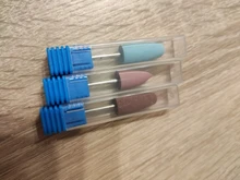 Broca de clavo de cerámica para manicura y pedicura, fresa, cortador de cutículas, limpieza de bricolaje, accesorios eléctricos para uñas, herramienta CH065-1, 1 ud.