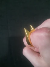 Anillo de defensa de seguridad EDC para hombres y mujeres, herramienta de autosupervivencia, de acero inoxidable, anillo de defensa para dedos, Protector de anillos Punk de rotura de cristal