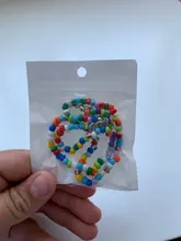 HangZhi-flores acrílicas de Margarita para mujer y niña, dulces y coloridas, coreanas, bohemio con cuentas collares de clavícula, joyería 2020