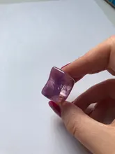 FFLACELL 2020 de moda de verano de acrílico geométrico Irregular bola de cristal transparente resina anillos de colores para la joyería de las mujeres regalos