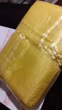 Lote de 100 bolsas de organza para joyas y regalos de 23 colores, bolsitas para regalos de boda, para navidad, para guardar dulces, embalaje de joyerías, 5*7 cm, 7*9 cm, 9x12cm