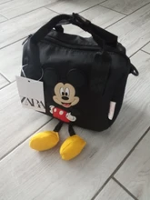 Nueva Disney Mickey Mouse dibujos animados chica bolso de los niños bolsa de almacenamiento de las niñas de dibujos animados Mickey Minnie Mouse bolso bolsos de hombro