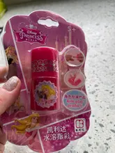 Disney-esmalte de uñas soluble en agua, juguetes para juego de imitación, maquillaje para niños y niñas, juguete para regalo