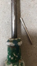 Alguien nuevo juego de fresas de diamantes mango 1/8 Grit 140 de Dremel rotativo talla herramienta fresas de diamante broca para grabado herramienta rotativa