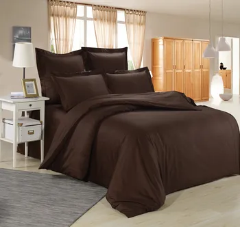 Bedding valtery satin, 100% cotton, dark chocolate color, sizes 1,5 sleeping, 2 sleeping, the family 
Bedding valtery satin, 100% cotton, dark chocolate color, sizes 1,5 sleeping, 2 sleeping, the family