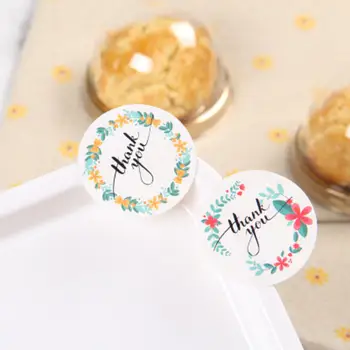 12pcs/sheet Round Colored Garland Thank You Seal Sticker Kraft Paper Sticker Packaging Label Supplies
12pcs/sheet Round Colored Garland Thank You Seal Sticker Kraft Paper Sticker Packaging Label Supplies