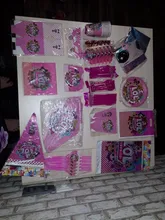 LOL surprise-tema fiesta de cumpleaños para niños, suministros de decoración, vaso de vacaciones, plato, cuchara, pastel, soporte, evento de actividad, regalos