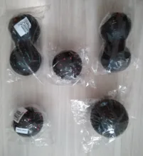 Lacrosse-pelota de masaje de cacahuete, bola ligera de alta densidad para Fitness, ejercicio de Fascia corporal, alivia el dolor, Yoga