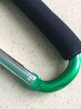 Ganchos de Metal para compras de Gancho del Cochecito de bebé, colgador de bolsas, ganchos de cochecito de bebé, gancho multifunción, práctico, accesorios para cochecito infantil