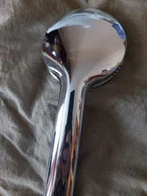 Cabezal de ducha con boquilla presurizada ABS, accesorio de baño, ahorro de agua de alta presión, cabezal de ducha cromado, 1 ud.