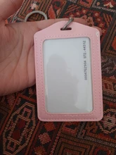 Funda de cuero PU para tarjetas de identificación para niños y niñas, con cordón, bonito Panda, dibujo de dinosaurio, funda para tarjeta de acceso