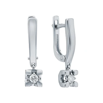 Gold earrings with diamonds sunlight sample 585
Gold earrings with diamonds sunlight sample 585