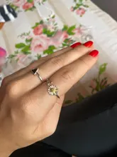 Anillos de hojas de plata de ley 925 estilo bohemio para mujer, bisutería femenina, ajustable, venta al por mayor