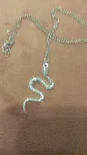 Nuevo Animal serpiente pendientes collar de serpiente COLLAR COLGANTE de las mujeres estilo minimalista de aleación de mujer moda joyería de cumpleaños regalo fiesta