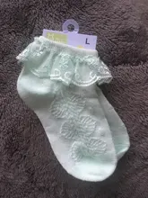YWHUANSEN 0 a 6 años bebé niño pequeño niñas con volantes de encaje tobillo algodón calcetines vestido princesa verano algodón ojal calcetines con flores