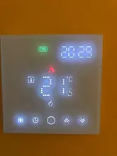 4 PCS/Pack White Wifi Thermostat for Water Floor Heating with Weekly Programmable Thermostat