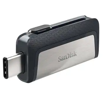 Sandisk Pendrive dual usb Type-C ultra-16gb-usb-a and usb Type-C connectors-130 mb/s read-usb 3.1
Sandisk Pendrive dual usb Type-C ultra-16gb-usb-a and usb Type-C connectors-130 mb/s read-usb 3.1