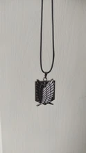 Ataque en collar de titanio alas de la libertad Eren Scout legión de guardia de la policía militar aprendiz escuadrón colgante Anime de la joyería