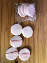 Base en polvo para cara y cuerpo, 10 Uds., profesional, redondo, cosmético suave, portátil, base de maquillaje esponja, lote