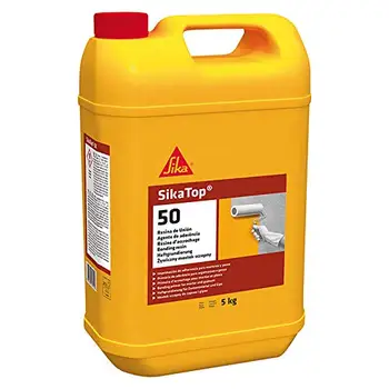 SikaTop 50 bonding resin, adhesion primer for mortars and yeses, transparent, 5 kg
SikaTop 50 bonding resin, adhesion primer for mortars and yeses, transparent, 5 kg