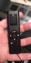 Medidor de distancia láser Digital inteligente, telémetro portátil de carga USB, minimedidor de Medición de distancia portátil, 40M, novedad