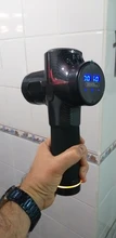Pistola de masaje muscular, masajeador de percusión de tejido profundo, inalámbrico, nivel de 30 velocidades, profesional, manual, eléctrico