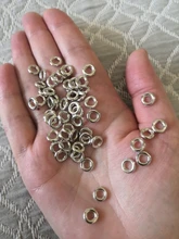 Anillo de salto cerrado de 8-21MM, para hacer joyas, llavero, collar, pulsera, herramienta, Conector de anillo, Color dorado/plateado